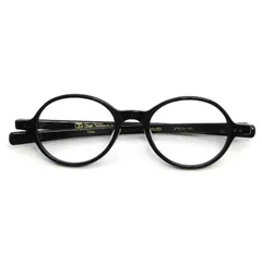 未使用 OLIVER GOLDSMITH オリバーゴールドスミス メガネフレーム LIBRARY 日本製 ライブラリー オーバル Nero ネロ ブラック 54001135のサムネイル