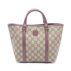 グッチ GUCCI トートバッグ グッチチルドレンズ GGスプリーム 297557 ベージュ/パープル PVCコーティングキャンバス レザー チルドレンズ GGスプリーム ハンド レディースのサムネイル