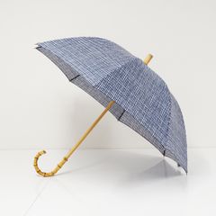 イイダ傘店】 雨傘 60cm 臙脂/ベージュ - メルカリ
