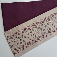 箏ゆたん [赤色 花柄 ] 十三絃用 油単 琴用 箏用 琴カバー 覆い 布製