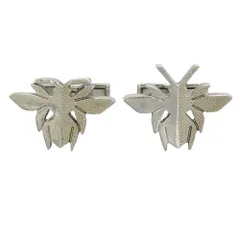 DIOR HOMME ディオールオム BEE 蜂 カフス シルバー系【中古】のサムネイル