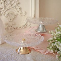 金属製コンポート皿 脚付き 花器 中古品6本セット - メルカリ