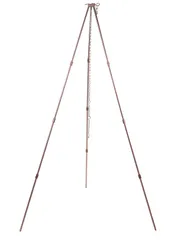 キャンピングムーン(CAMPING MOON) トライポッド L 4段折り 焚き火三脚 耐重量15KG 収納ケース付き MS-105-BRZのサムネイル
