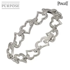ピアジェ PIAGET ライムライト ダイヤ ブレスレット 17cm K18 WG ホワイトゴールド 750 Bracelet 90326558のサムネイル