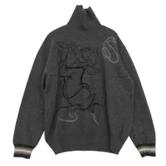 ICEBERG アイスバーグ ニット ドナルドダック刺繍 タートルネック セーター プルオーバー トップス グレー M【M】 レディース 【中古】のサムネイル