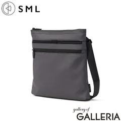 エスエムエル ショルダーバッグ ブランド 小さめ SML ショルダー バッグ 斜めがけ 防水 A5 シンプル 薄マチ 薄型 大人 THIERRY UTILITY SHOULDER BAG K904115 GRAYのサムネイル