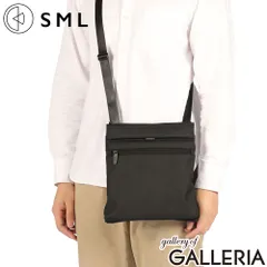 エスエムエル ショルダーバッグ ブランド 小さめ SML ショルダー バッグ 斜めがけ 防水 A5 シンプル 薄マチ 薄型 大人 THIERRY UTILITY SHOULDER BAG K904115 BLACKのサムネイル