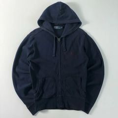 【お得】ラルフローレン　ジップアップパーカー　Sサイズ　ネイビー お得】ラルフローレン ジップアップパーカー Sサイズ ネイビー - メルカリ