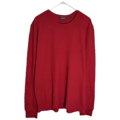 DKNY ダナキャランニューヨーク 長袖サーマルＴシャツ ワインレッド(メンズ L)中古 古着 Y4507のサムネイル