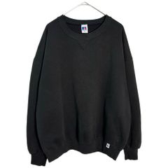 希少！90s 00s RUSSELL 無地 plain 前V ブラック - メルカリ