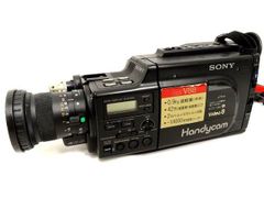 高橋 動作未確認】SONY レトロカラービデオカメラ HVC-F1 コード欠品