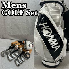 左利き】HONMAバッグ付き メンズ ゴルフクラブ 10本セット レフティ