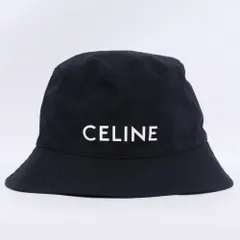 CELINE ロゴ バケットハット Lサイズ ネイビー 2AU5B968Pのサムネイル