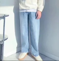 セミワイド デニム ライトブルーのサムネイル