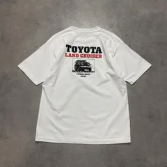 HQ303◇UNIQLO : UT TOYOTA LAND CRUISER Tシャツ◇M◇白 トヨタ ランドクルーザーのサムネイル