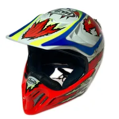 Arai アライ MX-III オフロードヘルメット 57.58cm ソフトケース付 使用感有 現状渡し mx-Ⅲ Barkのサムネイル