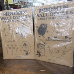 ムーミン MOOMIN  WALL  DECALS 4 SHEETS  INCLUDED 2枚セット　未開封品　エキスパート藤沢辻堂店のサムネイル