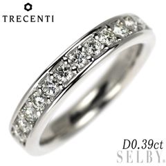 トレセンテ ダイヤモンド V字 エタニティ リング Pt950 0.33ct - メルカリ
