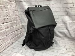 BURLAP OUTFITTER ear 撥水レザーコンビライトリュック 黒 - メルカリ