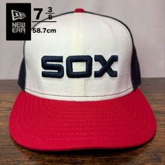 S70 NEW ERA 59 ホワイトソックス 7 1/2 usa製ヴィンテージ - メルカリ