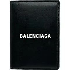 バレンシアガ BALENCIAGA エブリデイパスポートケース 551991 ブラック レザー ユニセックス パスポートケースのサムネイル