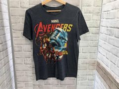 USED (MARVEL) / 반소매 T 셔츠 / 헌 옷 / 프린트 Tee / AVENGERS / THANOS / 차콜 그레이 / M / 마블 / 어벤져스