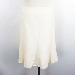 コージワタナベ スティル KOJI WATANABE STYLE スカート ボトムス ミモレ丈 マーメイド 起毛 ウール ストレッチ 9 アイボリー ※EKMのサムネイル