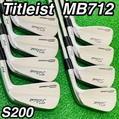 タイトリスト Titleist 712 MB FORGED マッスルバック 8本 - メルカリ