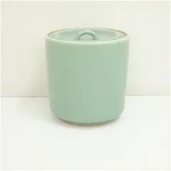 青磁水指  水指し 茶道 茶道具 おしゃれ 水差し 抹茶 インテリア 茶器 水器 お茶 骨董 茶会 11月 秋のサムネイル