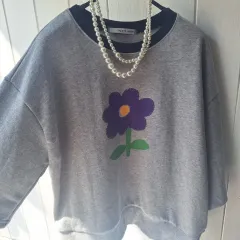 スウェット半袖Tシャツ オーバーサイズ ㅡ新品のサムネイル