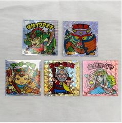 最強シール列伝 初期 裏黄色（エラー品） ゴールド No.188 カメックス