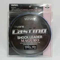 【未開封】 VARIVAS バリバス ショックリーダー マグロ Avani Casting SHOCK LEADER MAGURO 140lb 40号 30m クリアピンク 釣り 仕掛けのサムネイル