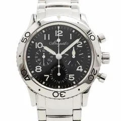 ★SALE【6wfb0096】ブレゲ アエロナバル 3800ST 黒文字盤【中古】腕時計 メンズのサムネイル