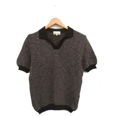 トラサルディ TRUSSARDI ニット セーター 半袖 ウール 42 ブラウン 茶 /KT18のサムネイル