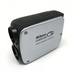 【美品】ニコン レーザー距離計 シルバー×黒 LASER500 WATER RESISTANT 通電確認済 ゴルフ Nikonのサムネイル