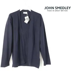 新品 JOHN SMEDLEY ジョンスメドレー 【 ジョンスメ 】 ボタンレス長袖カーディガン S4680 24GL # 733のサムネイル