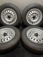 ★165/80R14 97/95N LT DUNLOP/SP LT30 A 20年 トヨタ タウンエース 純正 14インチ 5J +50 114.3 5H 夏タイヤ 4本 ライトエース (南2-M657)のサムネイル