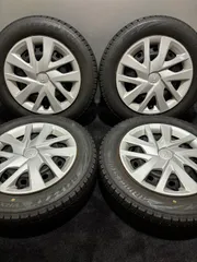 ★155/65R14 BRIDGESTONE/VRX2 25年製 ホンダ 純正 スチール 14インチ 4.5J +40 100 4H スタッドレス 4本 N-BOX N-WGN N-ONE (南1-M658)のサムネイル