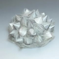 藤田潤 手吹ガラス ぐい呑 金銀彩 ガラス酒器 共箱付き - メルカリ