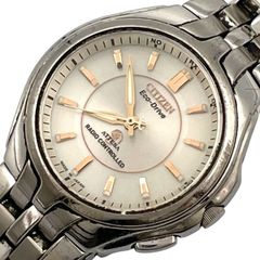 稼働/訳有 シチズン CITIZEN アテッサ 腕時計 電波ソーラー ATESSA Eco Drive エコドライブ H330-T007635 TA アナログ クォーツ 3針 レディース【a49】