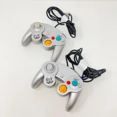 [中古動作品] ゲームキューブ コントローラーシルバー 2個セットNintendo GameCube NGC 任天堂 ニンテンドーのサムネイル