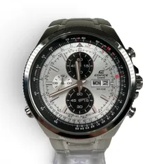 EDIFICE エディフェイス 腕時計 クォーツ クロノグラフ 海外モデル SLV/BLK EFR-506のサムネイル