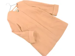 Ray BEAMS レイビームス Le Tinte ウール混 ノーカラー コート size1/ベージュ ◇■ レディースのサムネイル
