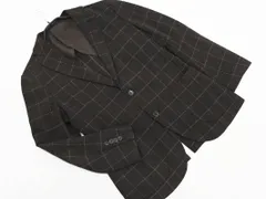 B:MING ｂｙ BEAMS チェック ジャケット size44/ダークブラウン ■◇ メンズのサムネイル