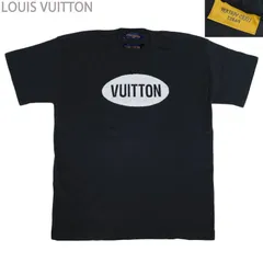 【中古】LOUIS VUITTON ルイ・ヴィトン インタルシアジャカードクルーネック 半袖ニット RM221 JS5 HMN81W ブラック XS コットン Amen Break アーメンブレイク メンズ イタリア製のサムネイル
