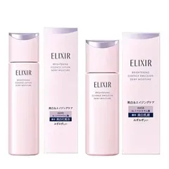 2026年リニュアル品　エリクシール　ブライトニング　ローシ ョン　170ml　＆　エマルジョン130ml　みずみずしいタイプ　ca 本体　　ブライトニング化粧水＆乳液本体セットのサムネイル