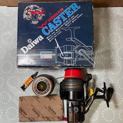 【当時物 完品】ダイワ ウィスカーキャスター SS-8000 箱 替えスプール 袋付 投げ釣り 遠投カゴ 昭和レトロ ビンテージ オールドタックル スピニングリール 稀少 輸出歓迎 Daiwa WHISKER CASTER SS-8000 Surf Castiのサムネイル