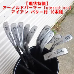 S375【現状特価】アーノルドパーマー International アイアン パター付 10本組　/10のサムネイル