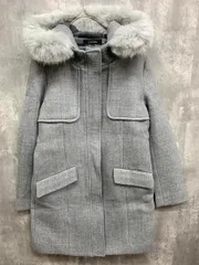 RIEnda リエンダ 110CS430-0010 ファー コート sizeS/グレー ◆■ レディースのサムネイル