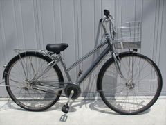 F241☆整備済み☆完成車発送☆中古自転車 【クロスバイクアサヒ 